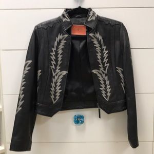 Leather jacket